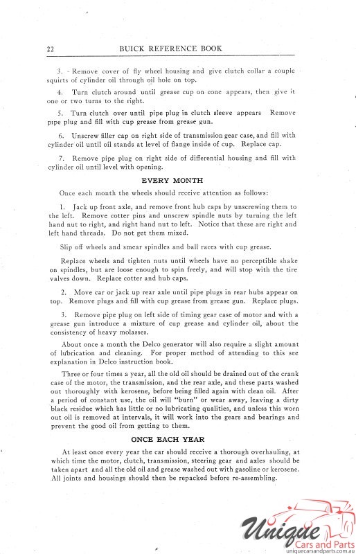 1914 Buick Reference Book Page 67